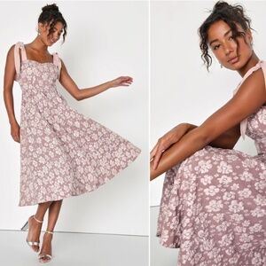 LULU's Floral Romantic Sexy Flowy Wedding Chic Casual Resort Europe Vacation